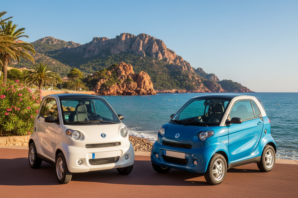 Les zones où la voiture sans permis est la plus pratique